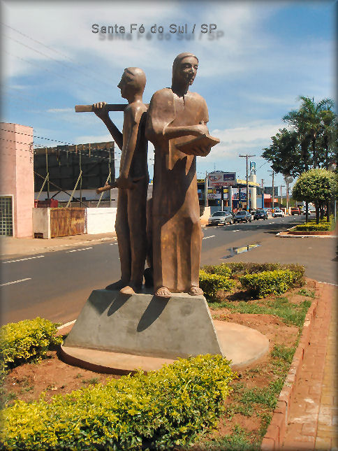 Monumento Maçônico de Santa Fé do Sul - SP - destaque O Mestre