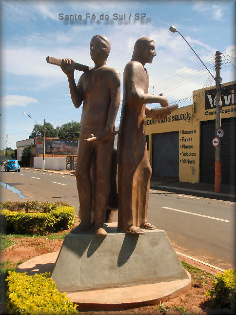 Monumento Maçônico de Santa Fé do Sul - SP - destaque O Companheiro