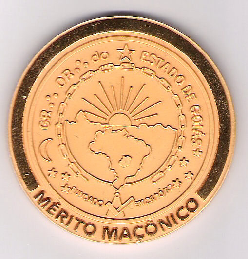 MEDALHA MÉRITO MAÇÔNICO - GOEG